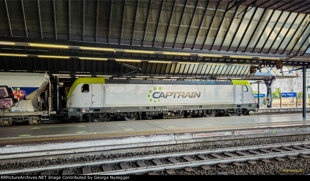 Captrain leads a mixed freight train